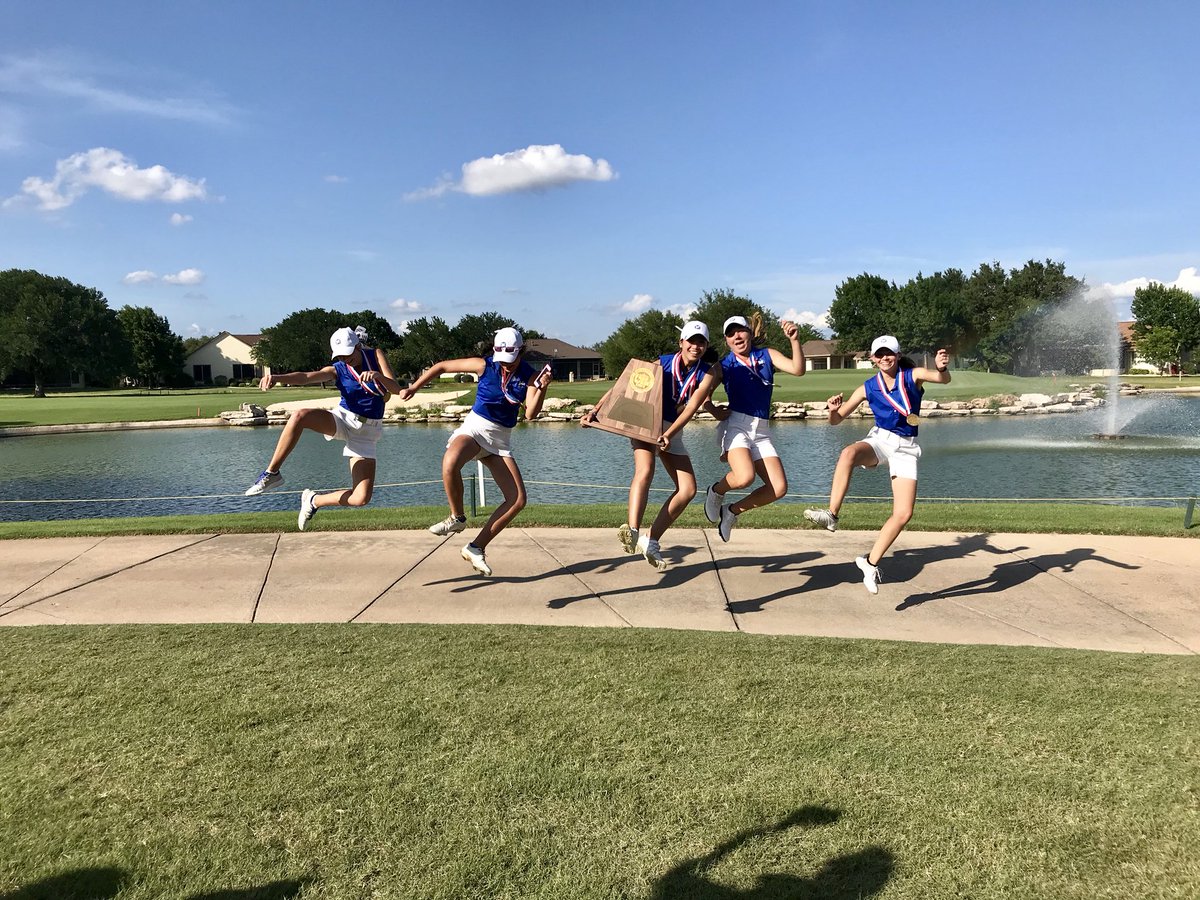 midlothiangolf's tweet photo. This. This is what #purejoy looks like when you’re 3rd in the state of TX as a team!!!!🏆 #5Astate #MISDProud #panthergolf #PantherPride https://t.co/0kpfCdYKH7