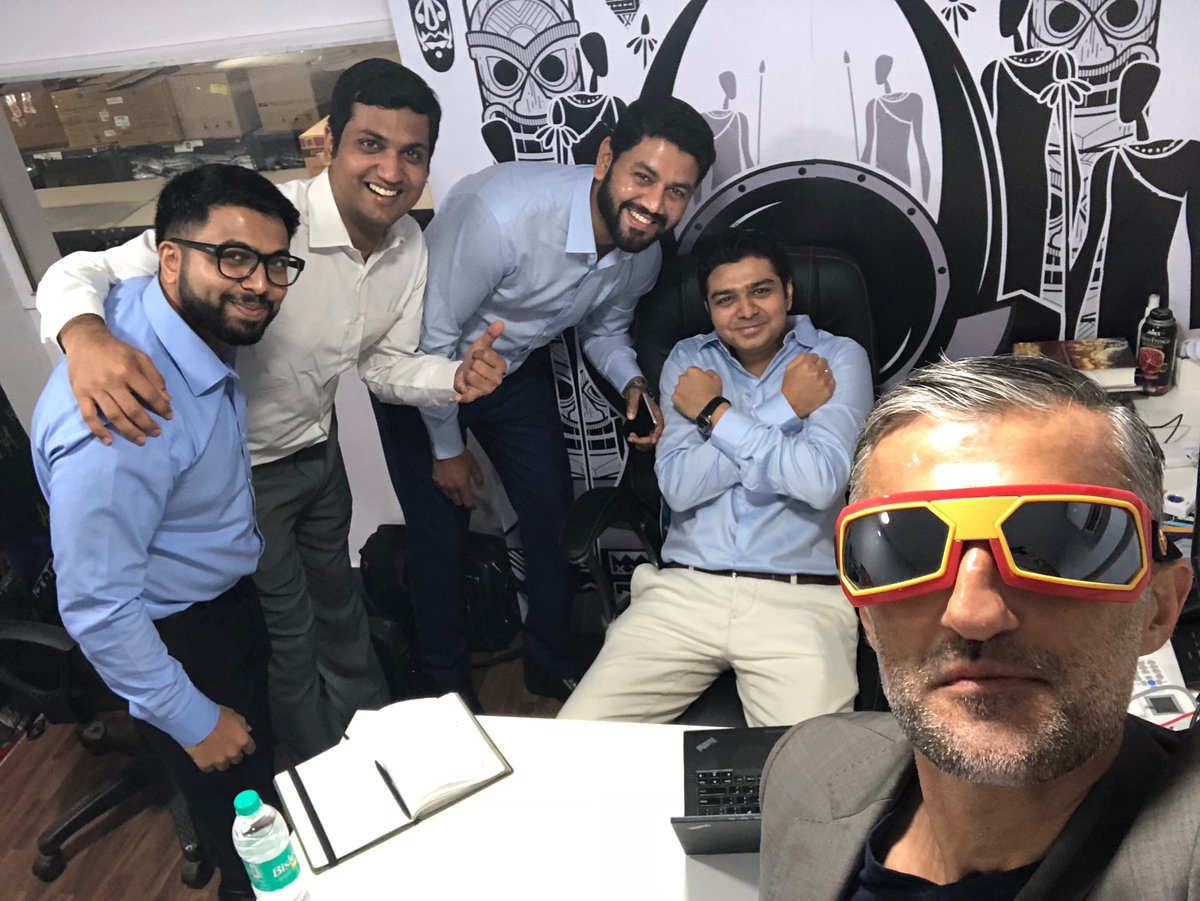dishahdadpuri's tweet photo. About to begin @PlanetSuperhero board meeting #portfoliotime @JaineelAga @DSGCPvc https://t.co/Y13Oetmr5p