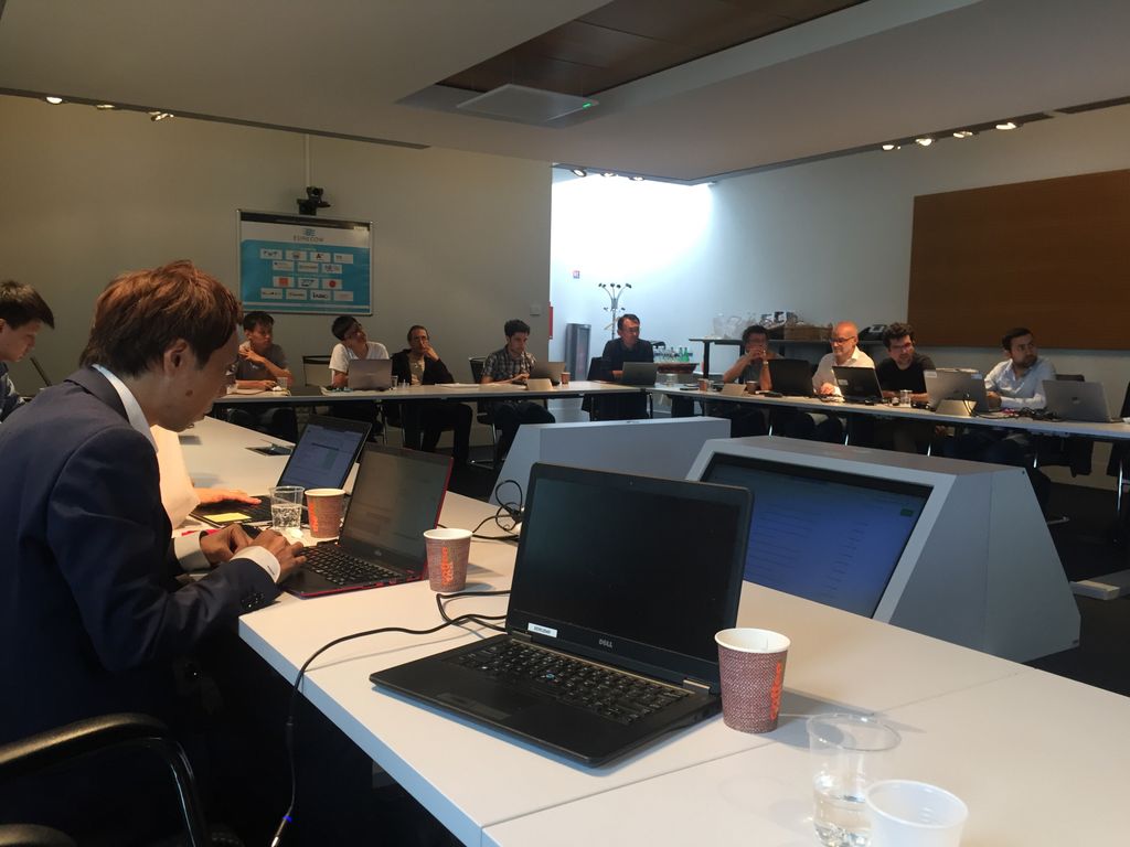 osalliance5g's tweet image. Ongoing #openairinterface workshop @EURECOM focused at code quality and continuous integration in OAI 22-23 May, 2018. Thanks participants @orange @NokiaBellLabs @TCL_USA @Fujitsu_Global @fraunhoferfokus bcom