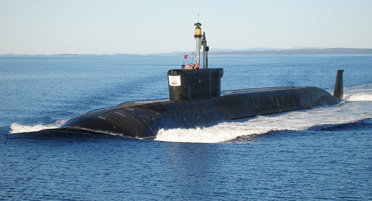 #Russian #Borey-class ballistic #missile #submarine YURI #DOLGORUKY successfully launched a salvo of 4 #Bulava ICBM missiles Tuesday while submerged in the White Sea. http://goo.gl/rZhgJZ See an extended video of the ship underway at https://youtu.be/NhGb_YfRpSU