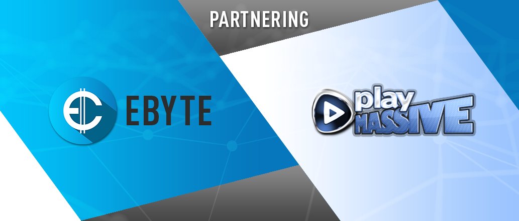eByteCommunity's tweet image. It's time to reveal our second huge announcement 😎

Introducing our partnership with Playmassive. 🚀🚀🚀

Playmassive GmbH has its focus on gaming, entertainment, social media marketing and new technologies.

Thanks to our new partner!👌

#cryptocurrency #cryptoinvestor #esports