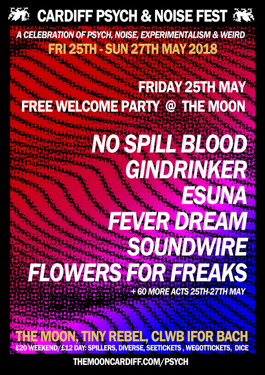 Hello patrons of music. We'll be playing the Free Welcome Party in The Moon this Friday 25th May at 9.30pm with a selection of ripe new tunes hand-picked from the freshest riff trees. Get yourself some juice.

facebook.com/events/1613221…