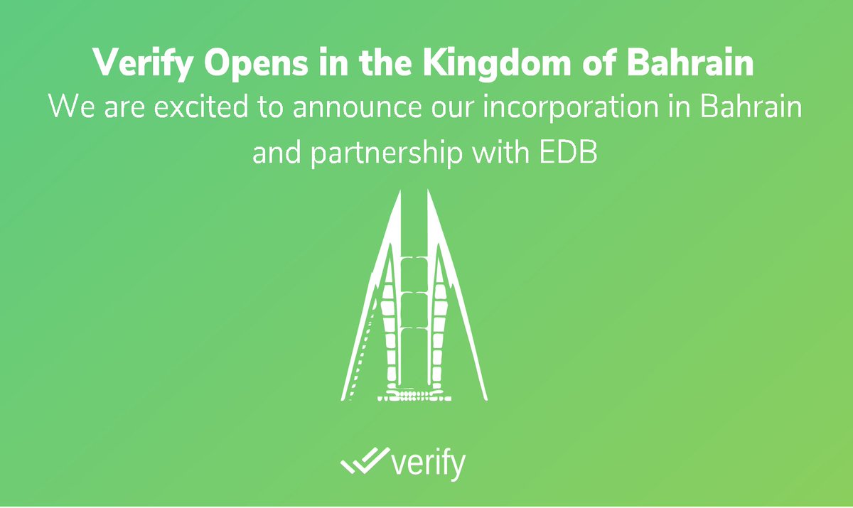 Verify Incorporated in the Kingdom of #Bahrain
medium.com/@verify.as/ver…