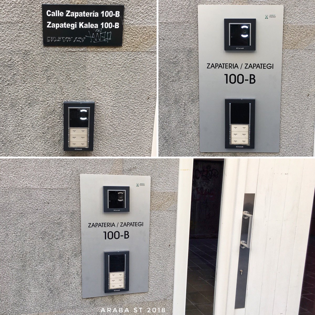 Araba_ST's tweet photo. Separación de telecámara para mejorar la imagen y cumplir la ley de accesibilidad #videoportero @ComelitIT #Ikall #Simplebus https://t.co/8CMlCFFE3o