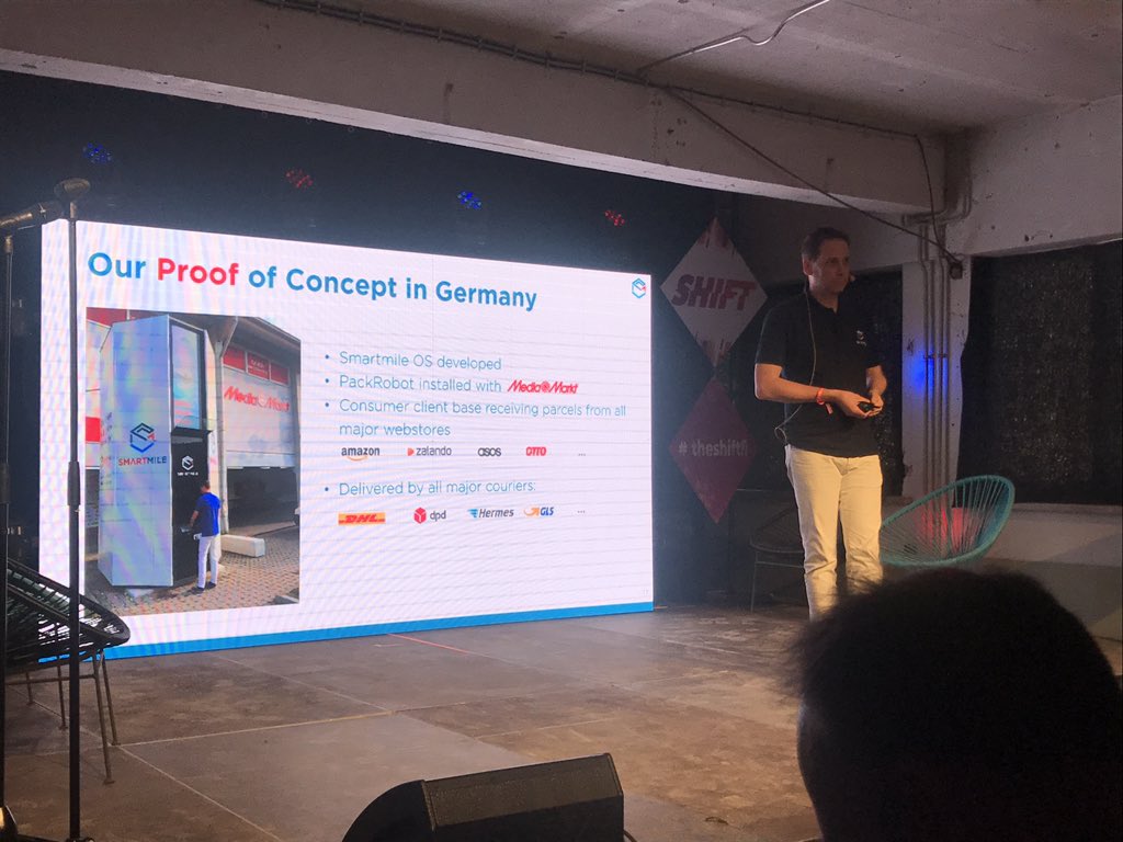 <a href="/aku_happo/">Aku Happo</a> and smart urban logistics solution by <a href="/smartmile1/">Smartmile</a> 
They will make it!👌🏼☀️
@driveshift 
<a href="/SitraFund/">Sitra</a> <a href="/CleantechFIN/">Cleantech Finland</a> <a href="/SlushHQ/">Slush</a>