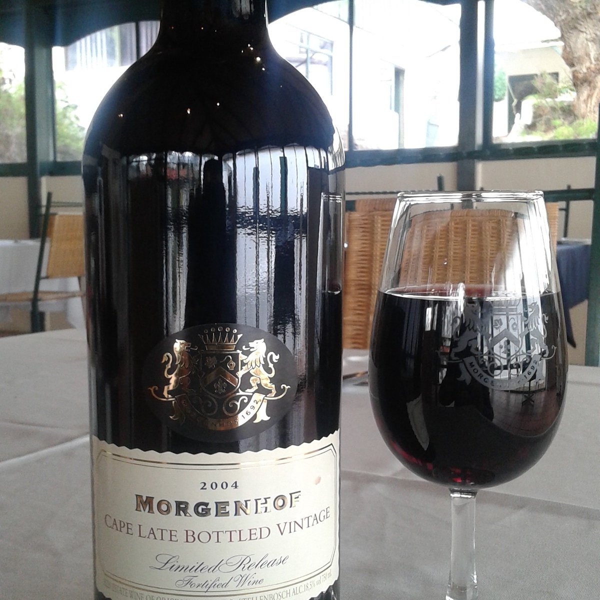 Its Wine Wednesday again here at Morgenhof so tag someone you know that loves port!! Come join us for some wine tasting and taste our delightfull Cape Late Bottles Port which is about 14 years old!! - made from Touriga Nacional , bursting with flavours