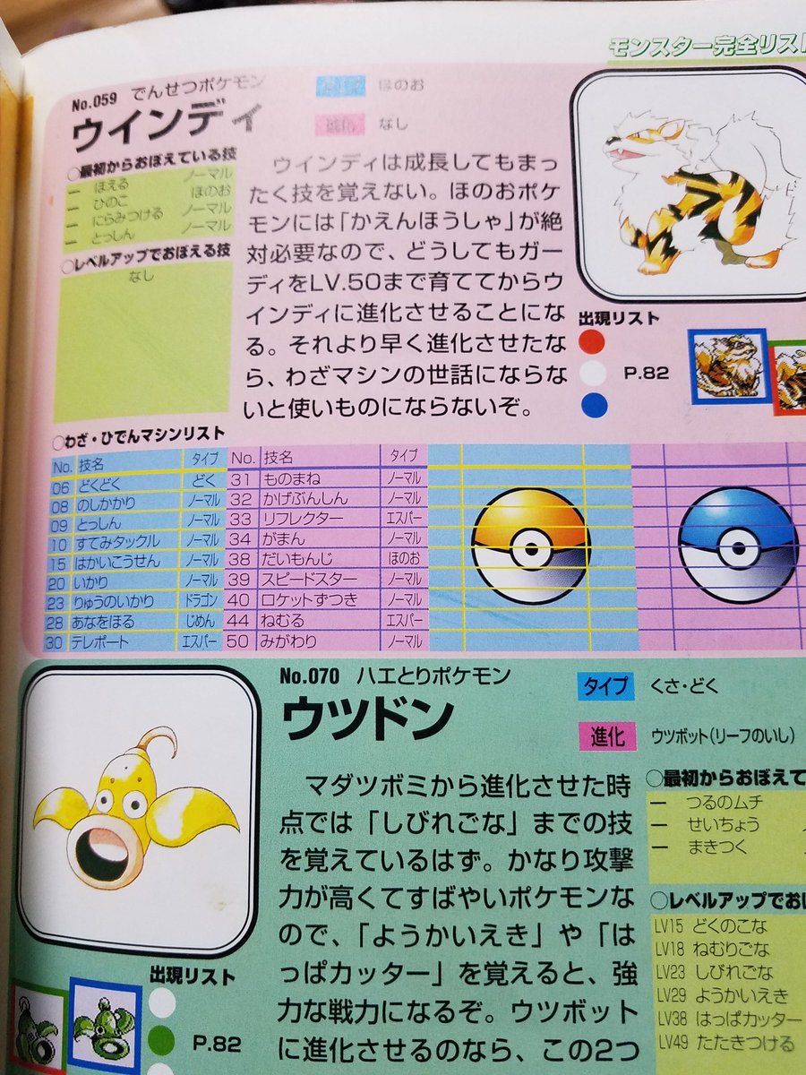 うろ覚え 実家にあった初代ポケモンの攻略本が ニドラン系にやたら辛辣で草 しかも 割りと的を得てるからよりヒドイw ポケモン ニドラン