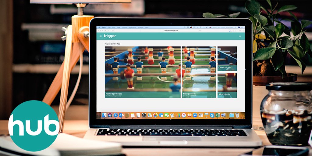 thisistrigger_'s tweet photo. After 9 months in the making, our all-new content platform is now live!

If you haven’t used Hub before, its our bespoke online workflow platform that enables more efficient &amp; collaborative project management. Take a look. 

https://t.co/4vo39eXcOE

#brandtech #contentmarketing https://t.co/HbcY56BCdM