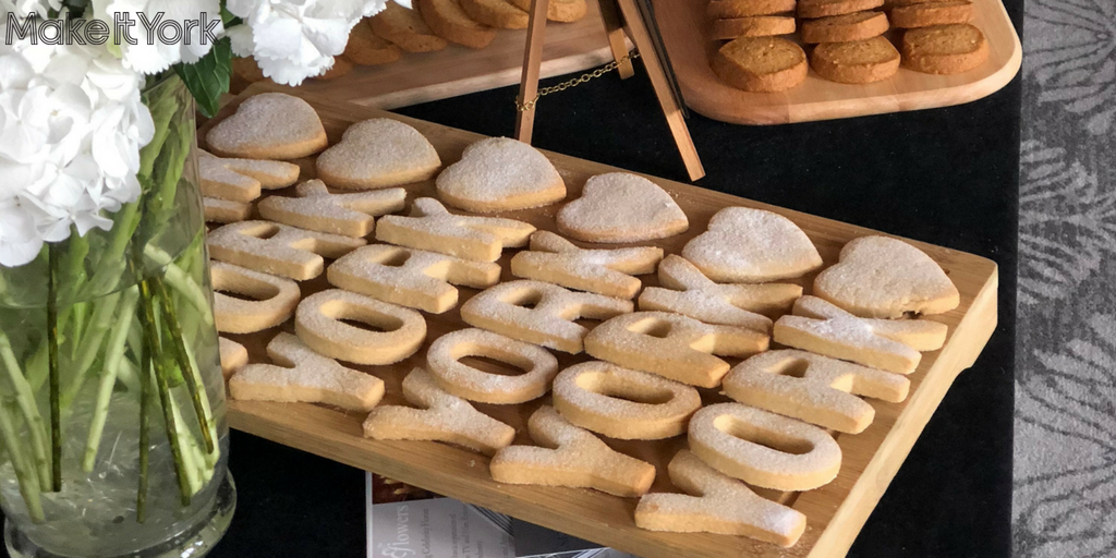 MakeItYork's tweet photo. Our delegates are here at @PrincipalYork for our annual #MakeItYork Stakeholder Event (and these amazing buscuits by @PrincipalYork). Are you here? Use these hashtags to keep involved in the conversation #MakeItYork #YorkIsWhatWeMakeIt https://t.co/nkPEJSg6SU