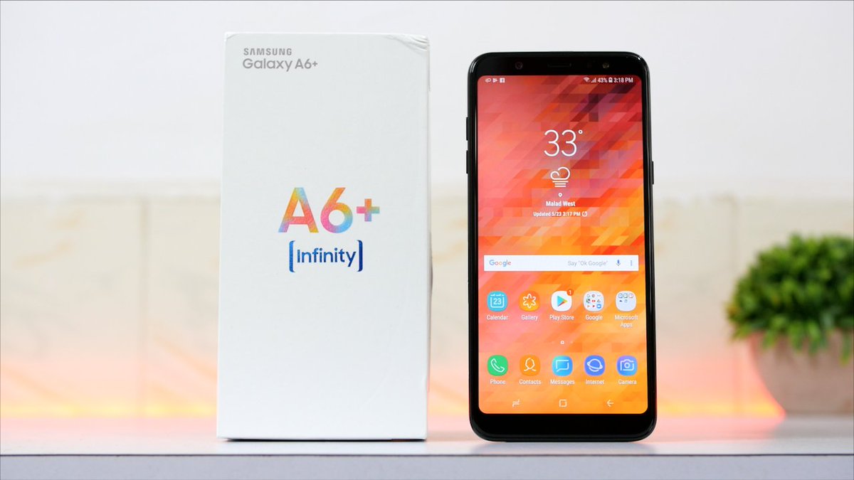 Image result for samsung galaxy a6+ unboxing