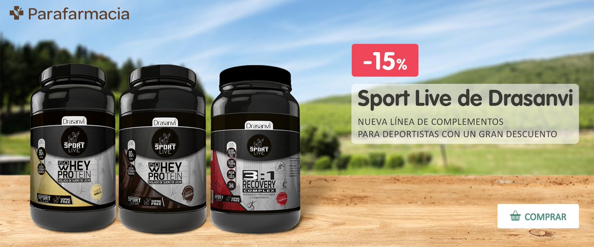 MerkaBio_es's tweet photo. Hoy en nuestro #supermercadoonline te presentamos una nueva línea de complementos para #deportistas. No te pierdas Sport Live de Drasanvi con un 15% de descuento. Si aún no lo has probado, ¿a qué esperas?. 👉https://t.co/Gf3GvzWqPd https://t.co/rZGzVG1Tmw