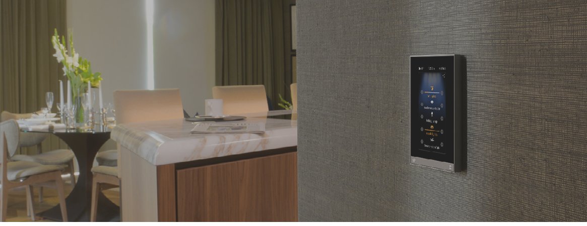 LegrandUK's tweet photo. Vantage Equinox 40 - a beautiful always on, always there LCD keypad, that provides intuitive control for lighting, climate &amp; audio  through its single layer user interface (#UI)

https://t.co/pZY2Q15mqy https://t.co/Bpwd8GMVj9