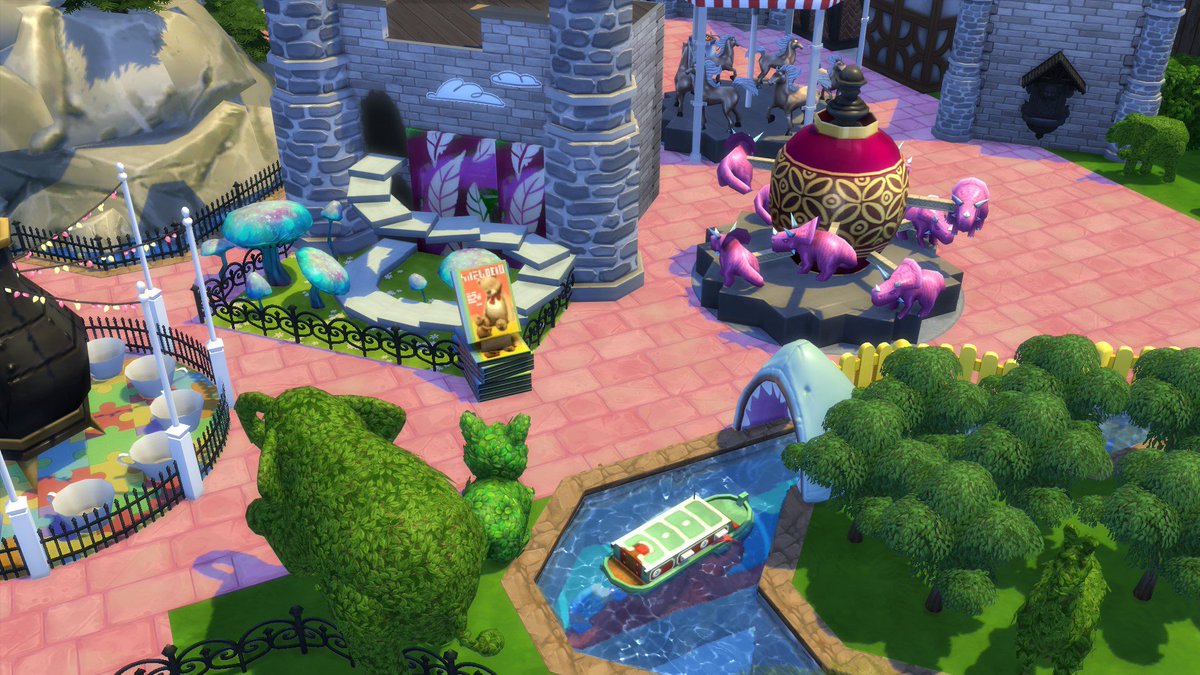 Drgluon's tweet image. Mini Disneyland! Built in the Sims 4 with no CC on a 64x64 lot! It's on the Gallery but you must have the move object cheat on before placing. My ID is DrGluon. For more crazy Sims builds watch me on Twitch: twitch.tv/drgluon
@TheSims @Disneyland  #TheSims4 #Disneyland