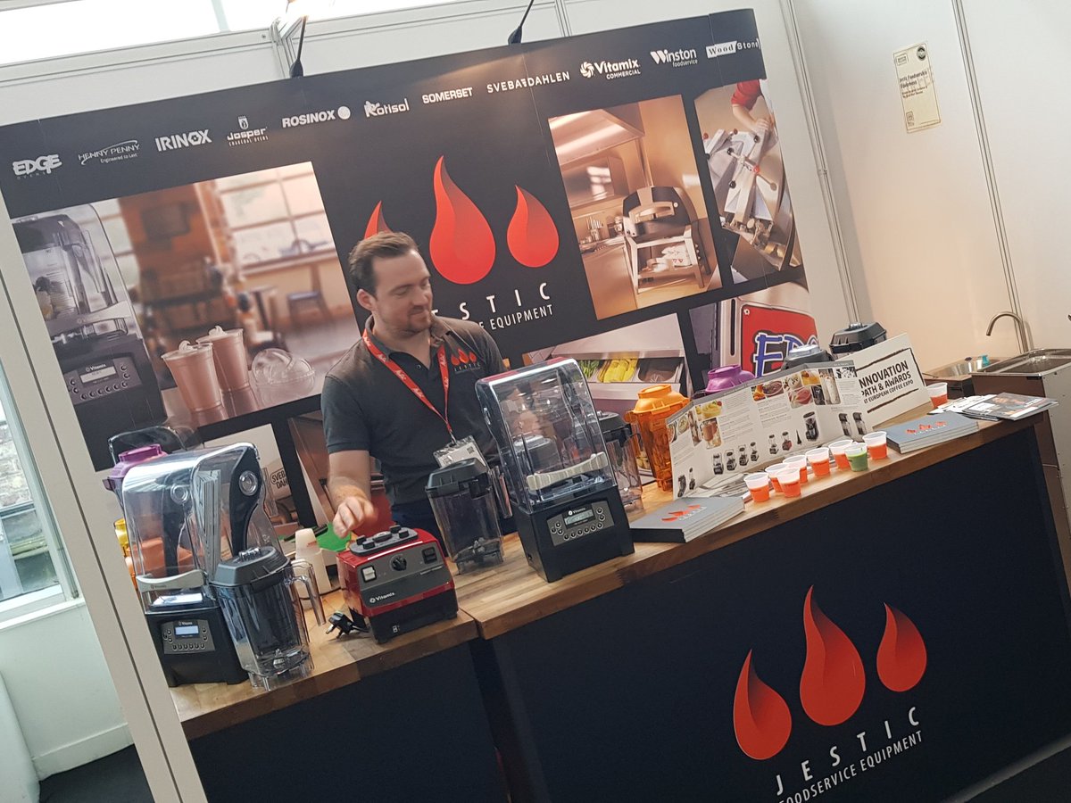 Freshly prepared mid-morning smoothies ready and waiting on stand H7 at the @Eurocoffee_expo. Come and talk to us about the latest blending technology from @Vitamix #EuroCoffeeExpo #Vitamix #Blending #Beverages @olympia_london