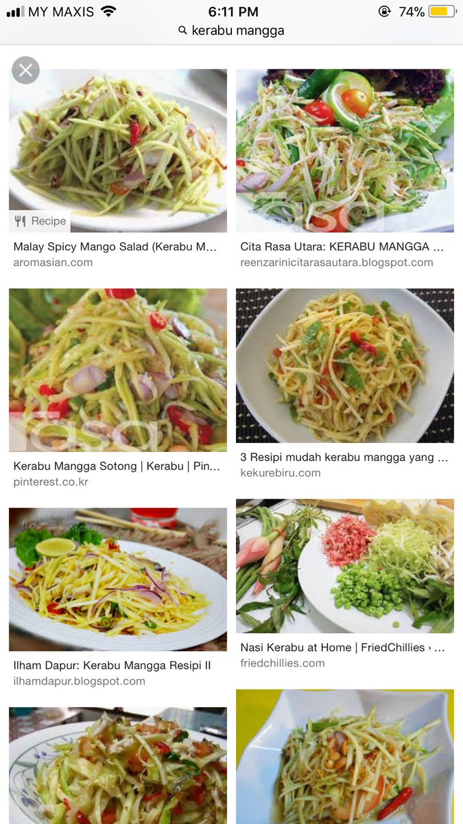 Resepi Kerabu Mangga Muda Paling Ringkas Iluminasi