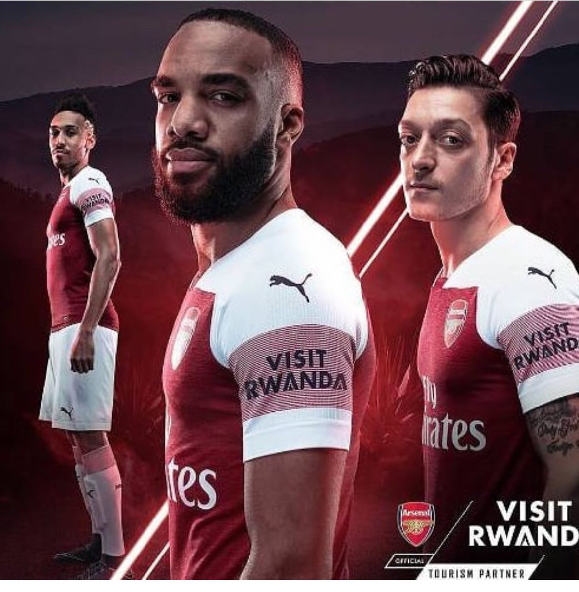 BeliseKariza's tweet photo. #Rwanda has become the official tourism partner of @Arsenal and the Premier League football club’s first ever sleeve partner #VisitRwanda #AFC @visitrwanda_now https://t.co/ecuUJCekwO https://t.co/lJjJIyqkbi