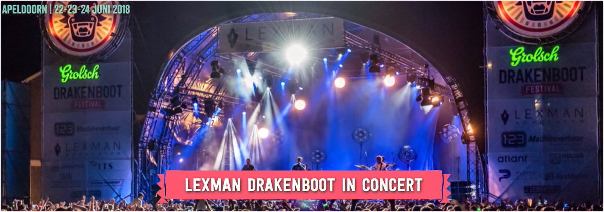 Drakenboot_APLD's tweet photo. Ook dit jaar openen wij natuurlijk met het @lexman_law #drakenboot in Concert met een geweldige line up op 2 podia! https://t.co/yloCaPSs0B