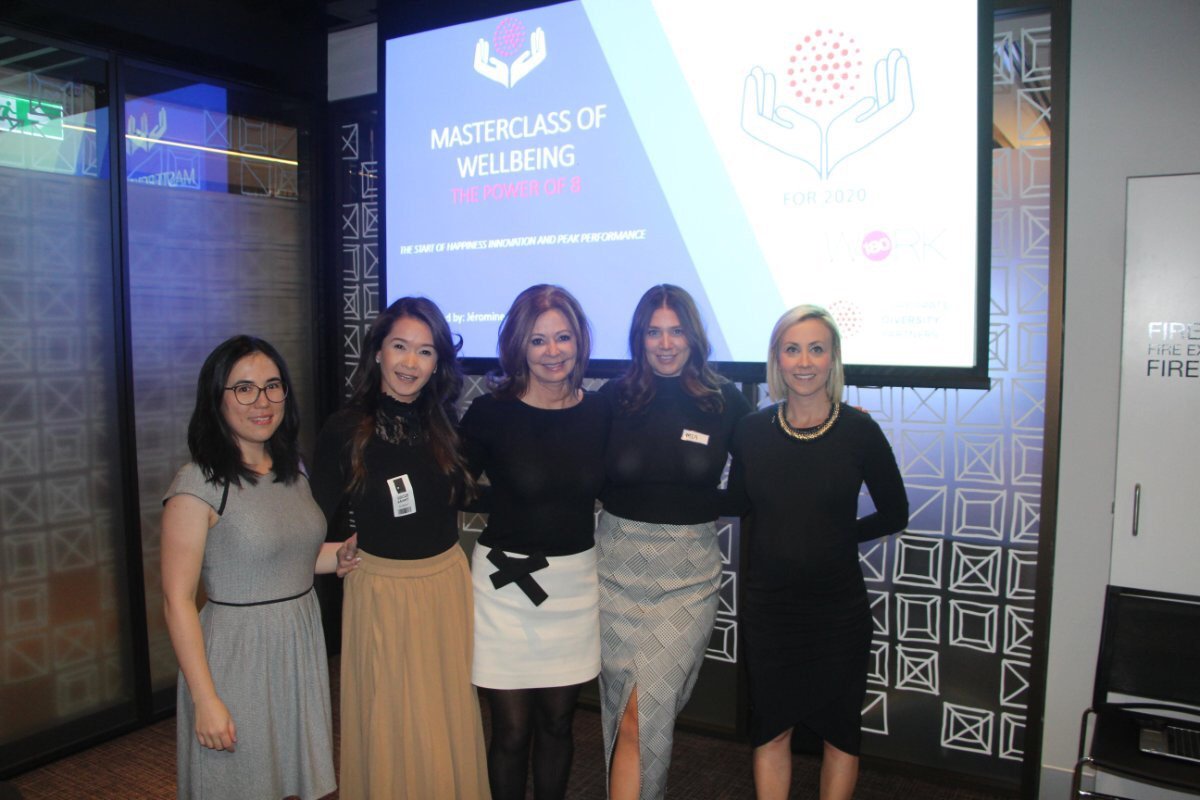 WORK180_'s tweet photo. What a fantastic time! Partnering with #EndorsedEmployerforWomen @BOQ we hosted #ThePowerof8 event w Jรฉromine Alpe & all proceeds going to Suited to Success. If u missed out on a ticket, join our closed FB group and be the 1st to hear about our next event: https://t.co/IpgatyUl9w https://t.co/UPBtbp8FsT