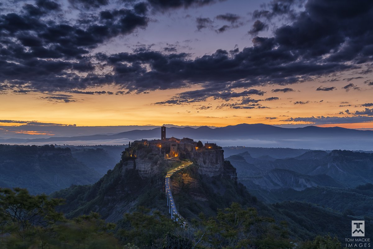 Civita di Bagnoreggio

Only 16 people live in this secluded fortress of a village in Italy. It was founded by the Etruscans more than 2,500 years ago.