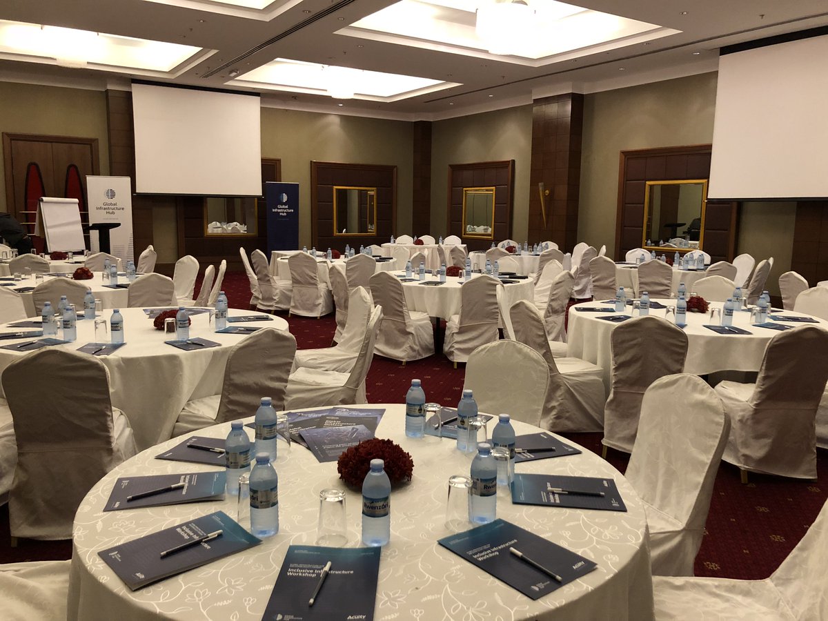 gi_hub's tweet image. We are set up and ready for our attendees to arrive for our #inclusiveinfrastructure workshop in Uganda #infra