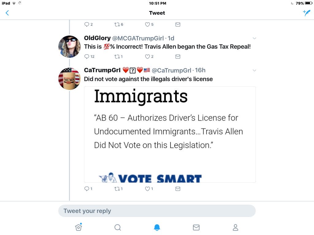 MCGATrumpGirl's tweet photo. I ❤️ FACTS
It seems we have 2 imposters
#CopyCatCox and @CaTrumpGrl
@JoinTravisAllen 💯%
And the real @MCGATrumpGirl https://t.co/2yMGA2li8I