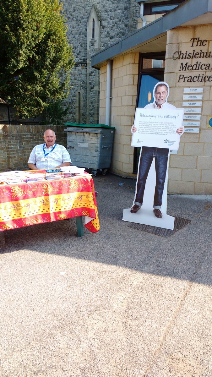 Dementia Action Week. Come along &amp; find out more today 23rd May at Chislehurst Medical Practice.