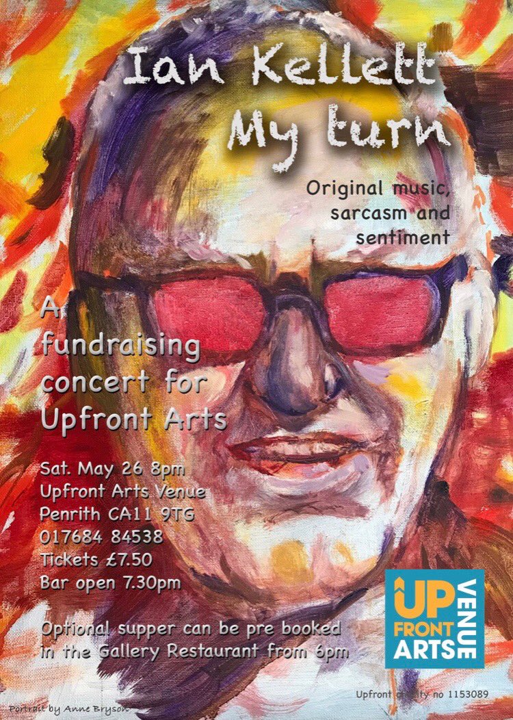 Make an evening of it, come away smiling. #upfronts2018 #musician #Cumbria