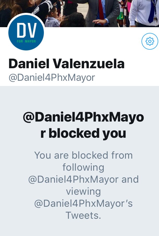 noprezzie2012's tweet photo. If Daniel Valenzuela can’t handle a woman on twitter, how can he handle being #PhxMayor ?
#VoteSanchez 🇺🇸 https://t.co/H8us5L8EA8
