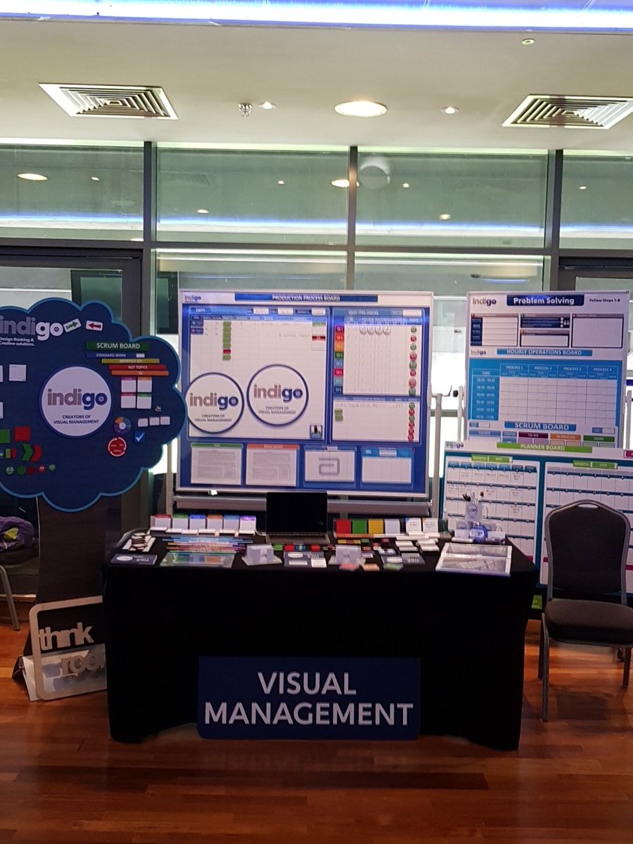 IndigoVisual's tweet image. All ready to go here at @eeireland2018 #EnterpriseExcellence