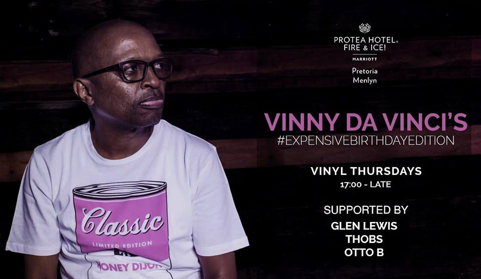 VinnyDaVinci's tweet photo. The #ExpensiveBirthdayTOUR 2018...
Thurs 24 May @FireandIceME Pretoria
Fri 25 May @ #JunxionLifestyle Middleburg
Sat 26 May @Zero13Lifestyle Nelspruit
Sun 27 May @MojaCafe Soweto
Monday 28 May @ #MacnoseCafe Soshanguve
#UnlockTheFUNK
#WeLoveHouseMUSIC #DaDeepIsGonnaGETCHA https://t.co/d53LvozIHn