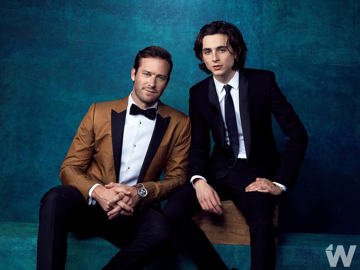 timotheearchive's tweet photo. Timothée and Armie Hammer photographed by Corina Marie for @TheWrap at the Palm Springs International Film Festival, 2018. https://t.co/eqzDlYPCaR
