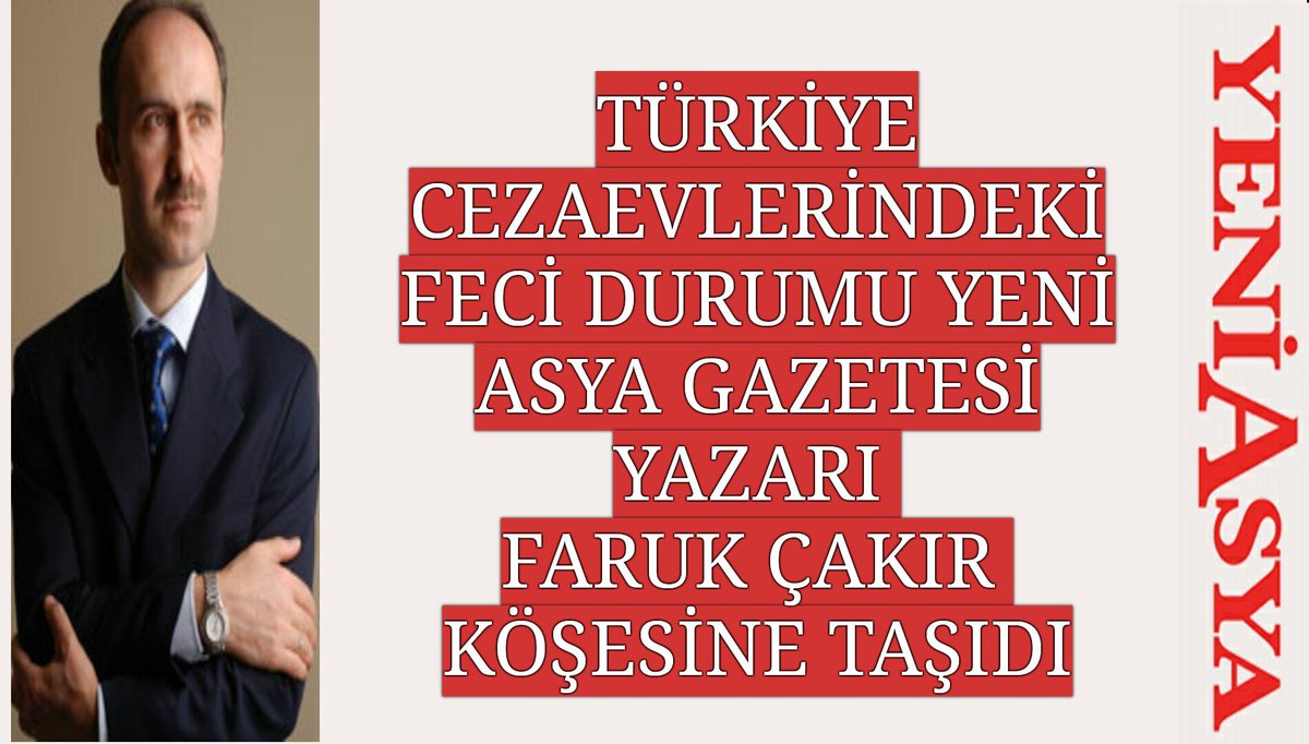 Türkiye'deki cezaevlerinde yaşanılan korkunç hukuksuzlukları Gazeteci Yazar Faruk Çakır köşesine taşıdı. 

<a href="/gulecyuzk/">gulecyuzk</a> <a href="/farukcakir53/">Faruk Çakır</a>