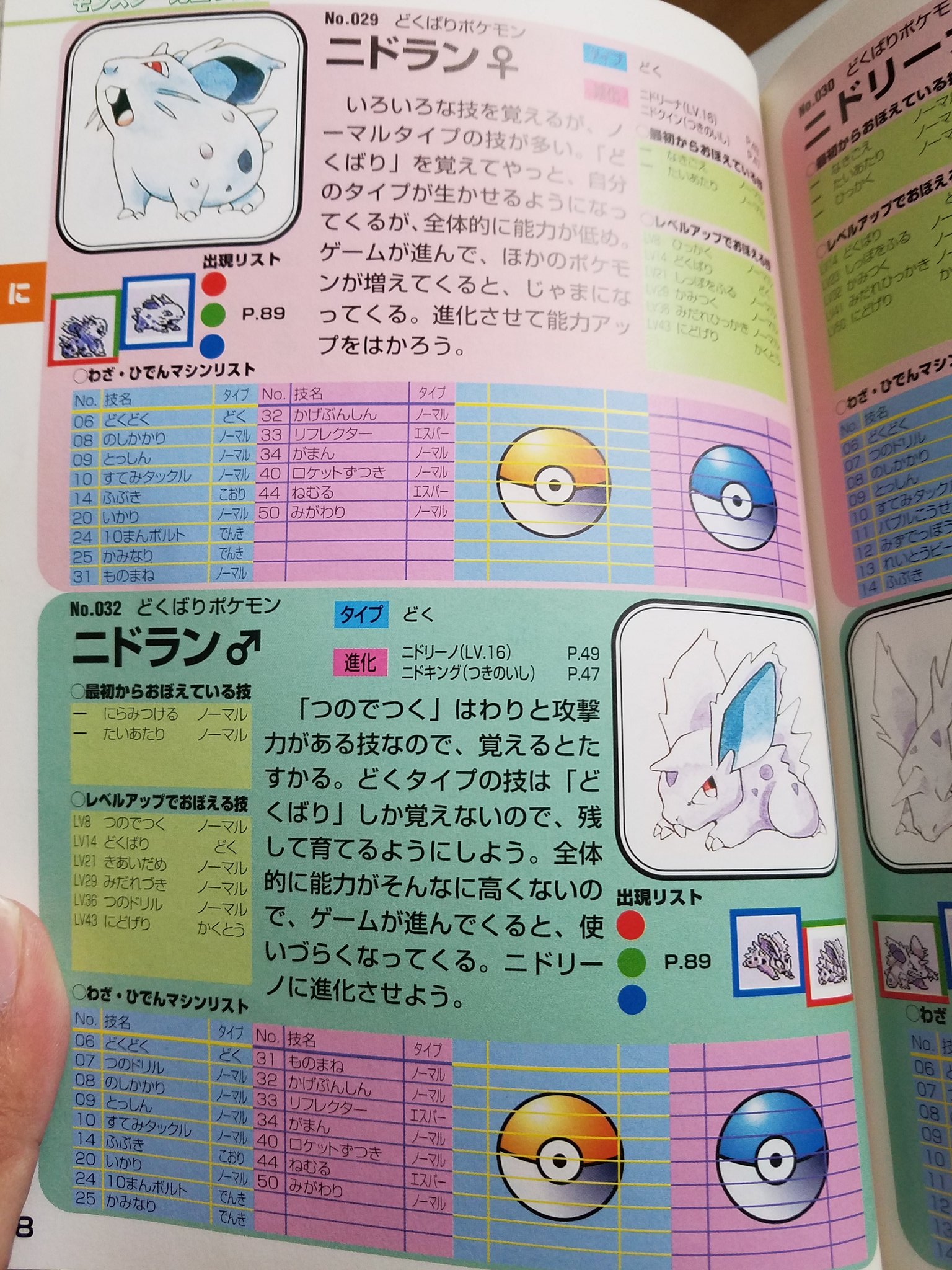 うろ覚え No Twitter 実家にあった初代ポケモンの攻略本が ニドラン系にやたら辛辣で草 しかも 割りと的を得てるからよりヒドイw ポケモン ニドラン うろ覚え No Twitter 実家にあった初代ポケモンの攻略本が ニドラン系にやたら辛辣で草 しかも 割りと的を得てるからよりヒドイw ポケモン ニドラン