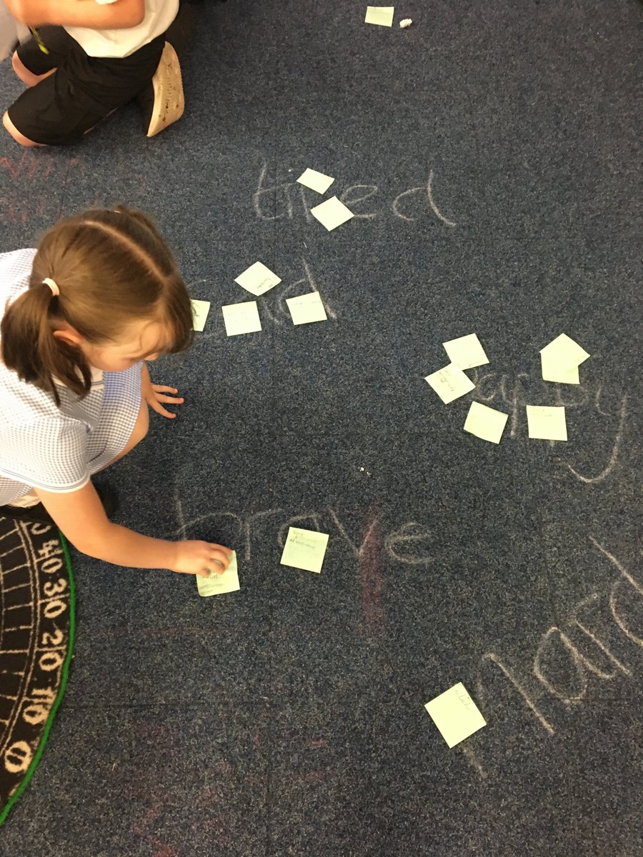 stgac5's tweet photo. We thought of adjectives to describe our mystery crayon. We then used a thesaurus to uplevel our vocabulary, before putting our new words into sentences. We found some amazing words! https://t.co/jvt3BOPdWs