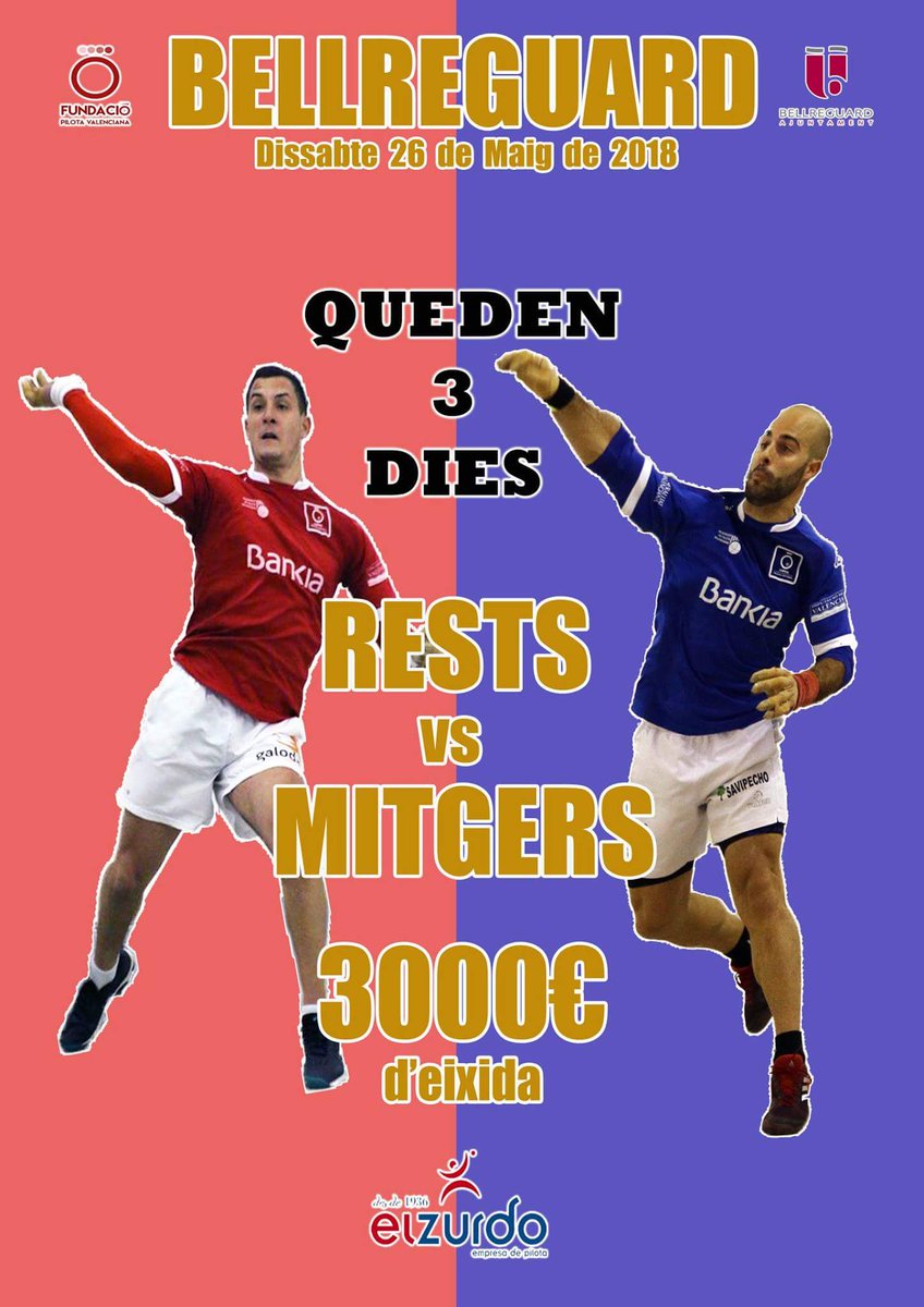 ZurdoPilota's tweet photo. DESAFIAMENT RESTS vs MITGERS  @ZurdoPilota de @AjBellreguard 
@pilotaviu @Frediesport @diariserpis @diariserpis @fedpival @ElJocDelPoble @AjBellreguard @CESPIVA https://t.co/UhEP4VHLYe