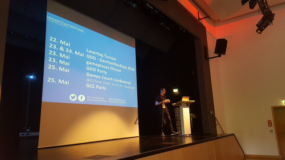 euph84's tweet photo. Erรถffnung der @GermanDevDays #GDD18 #DevDays18 #HessenGamesWeek. Allen die hier sind, viel Spaร. https://t.co/nKu3Dpcj3Z