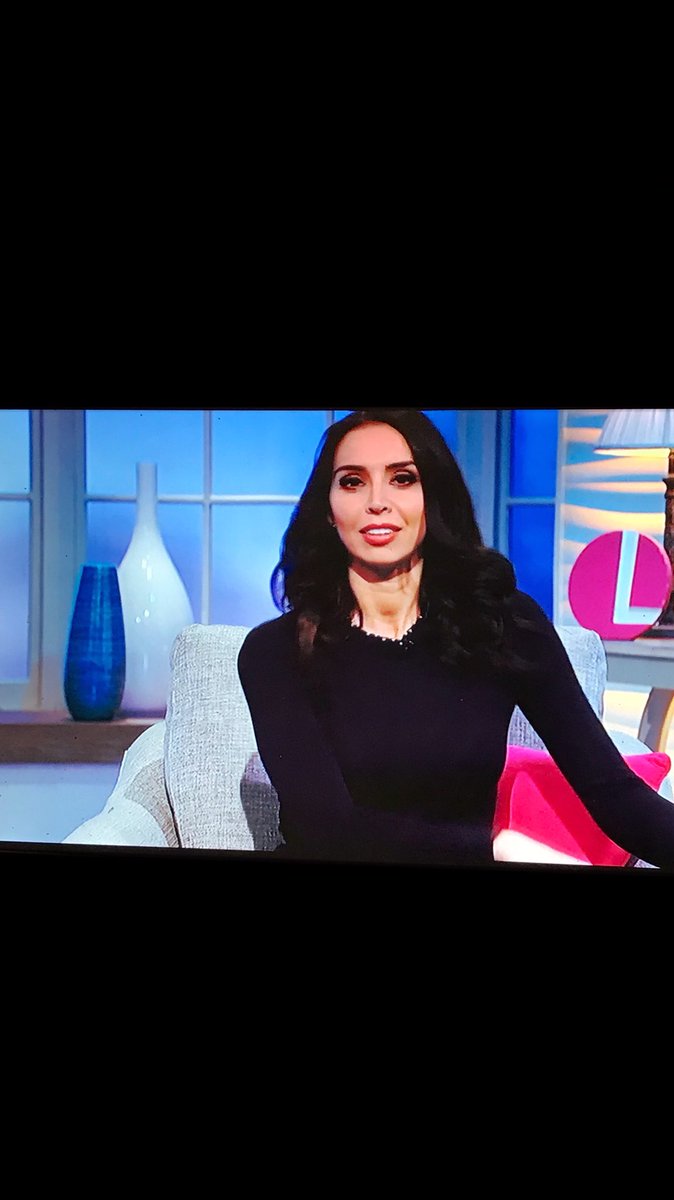Recent work with Christine Lampard for ITV