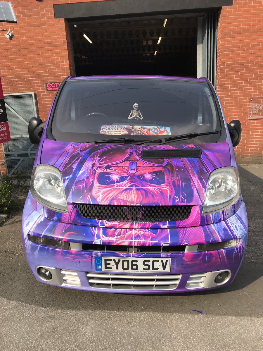 SignsStoke's tweet image. This little beauty rolled out earlier this week . Client : “ I want it to be rock &amp;amp; roll “ Us : “ hold my drink “