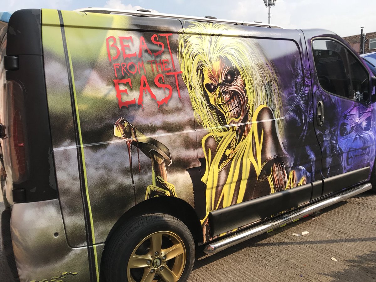 SignsStoke's tweet image. This little beauty rolled out earlier this week . Client : “ I want it to be rock &amp;amp; roll “ Us : “ hold my drink “