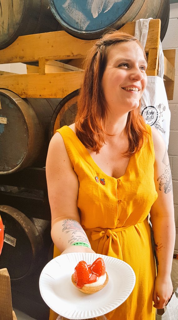 I'm a bit late with the social media, however.. this was truly the most awesome strawberry tart I have EVER eaten!! 😍 <a href="/TastyBunsBakery/">Tasty Buns Bakery</a>  <a href="/TempestBrewCo/">Tempest Brewing Co</a> Thankyou!!