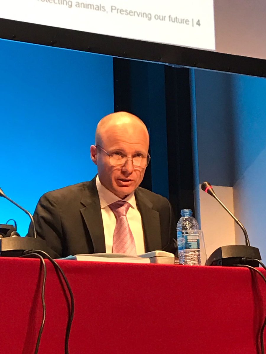 WOAH's tweet photo. Humans eat more fish than ever, more fish is farmed than ever and more fish is traded than ever;  this is why consequenseces of aquatic animal diseases are greater than ever. Dr. Ingo Ernst, President of the Aquatic Code Commission #86SG https://t.co/wxVHLjbfS7