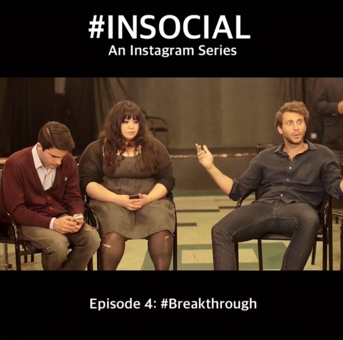 InsocialSeries's tweet photo. Episode 4 of @insocial_instaseries is now up! 
#webseries #instaseries #instagramseries #actorslife #femalefilmmaker #femalewriter #femalewriters #comedyseries #comedy #tvshow #indie #indiefilm #show #comedyshow #phoneaddict #cellphone #iphone  #series #episodes #insocial https://t.co/2g2VqWYZoT