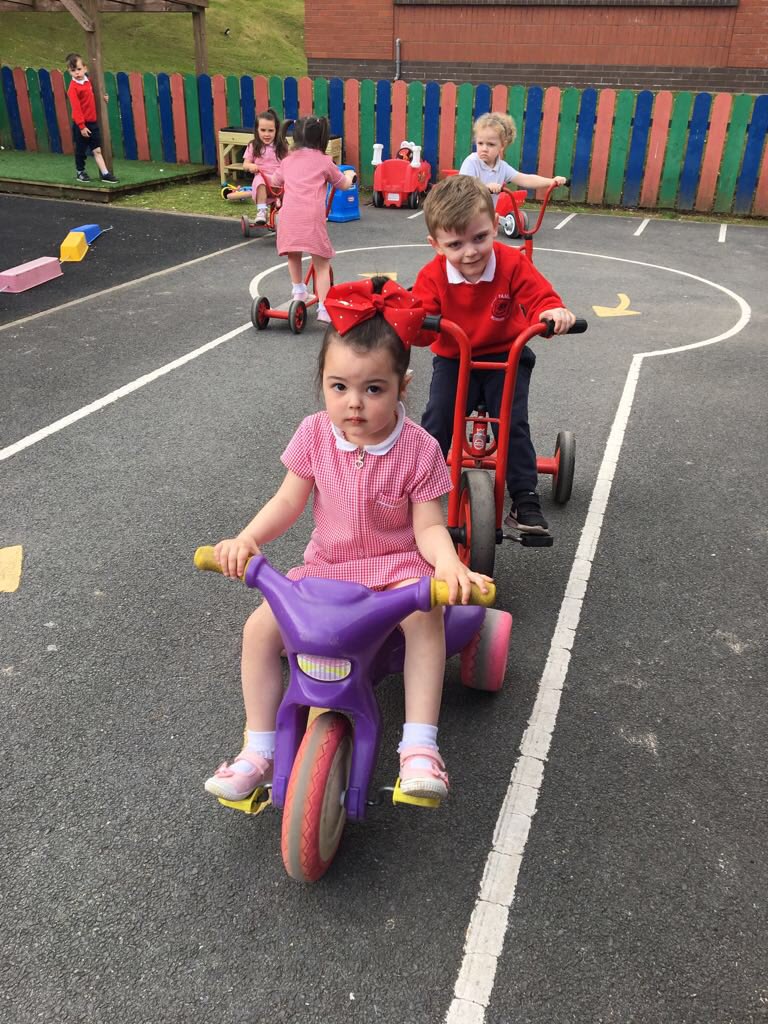 principalhfps's tweet image. Keeping healthy in our nursery. #exercisematters#earlyinterventionworks @sustrans @derrydiocese