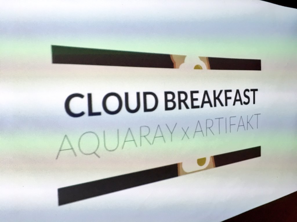 supernitramus's tweet photo. Petit déjeuner Cloud avec @artifakt_io ! #cloud #tech #apps https://t.co/otxntILB7D