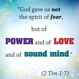 power and sound mind verse