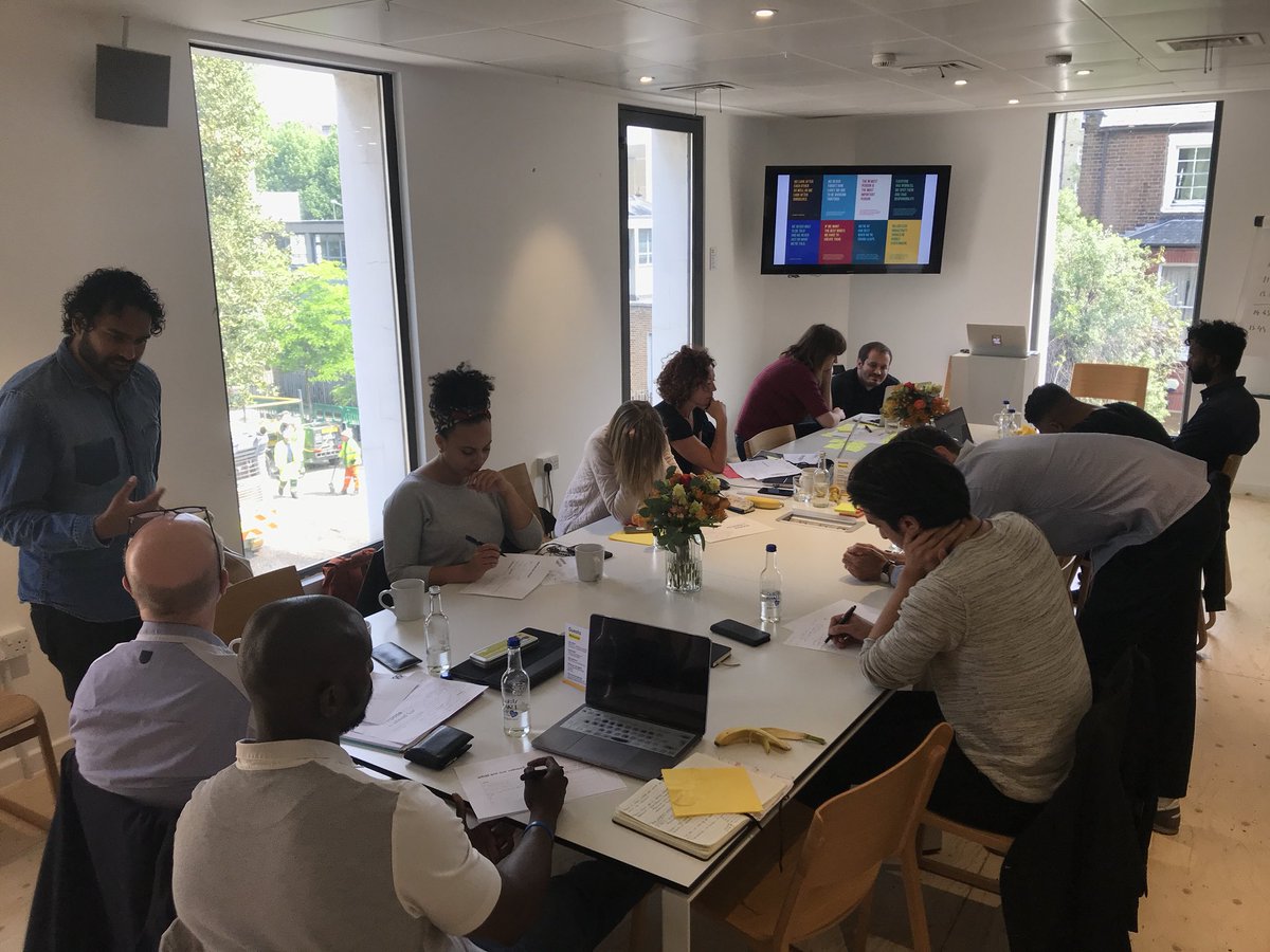 Great to be working with <a href="/paddypan/">Paddy</a> &amp; <a href="/kartik_jp/">Kartik poria</a> who are supporting our ventures to develop their brand purpose + experience. Thank you for hosting us <a href="/WolffOlins/">Wolff Olins</a>