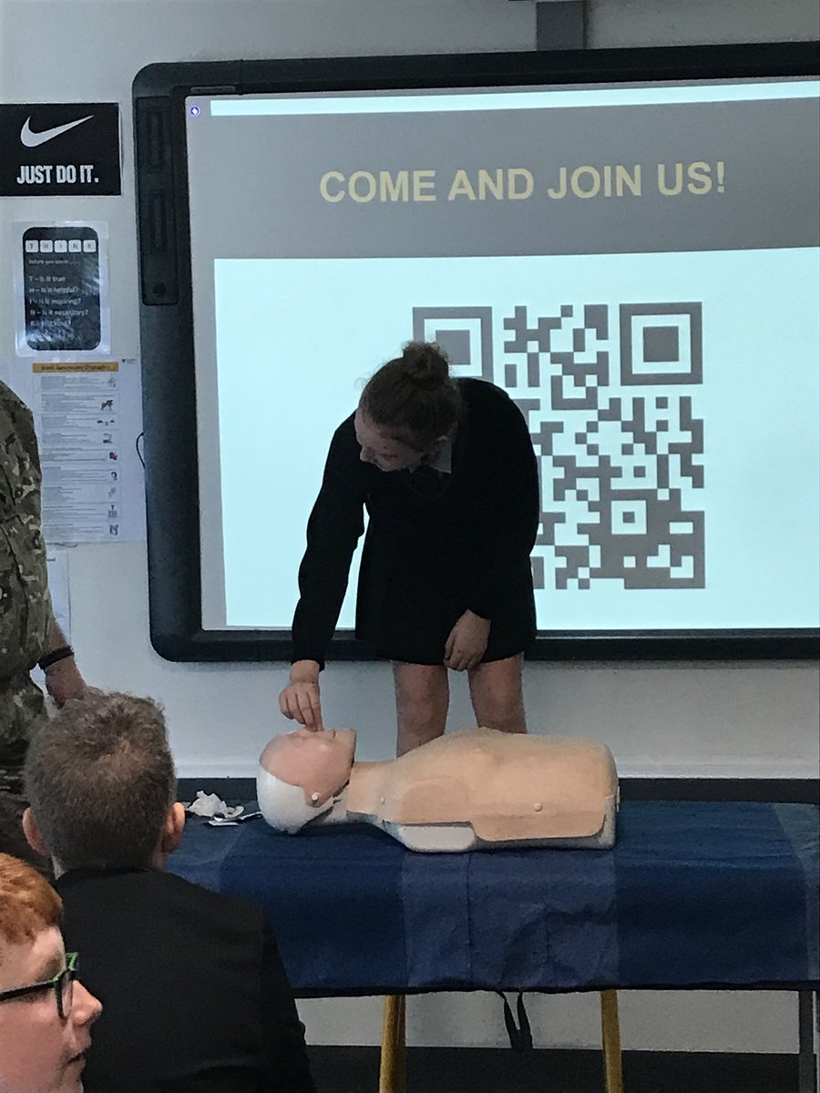 DVHSClassof2022's tweet photo. Learning to bring people back from the brink! #justincasewelosemissP https://t.co/Wi7rZtxgfp