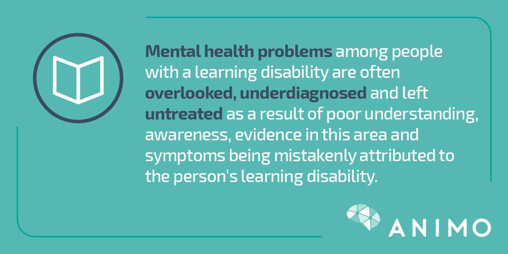 Mental health affects us all: including those with learning disabilities. People with learning difficulties are often overlooked when considering mental health and how it affects them. Let’s change this. #learningdifficulty #learn #wellbeing #MentalHealthIsHealth #change #mind