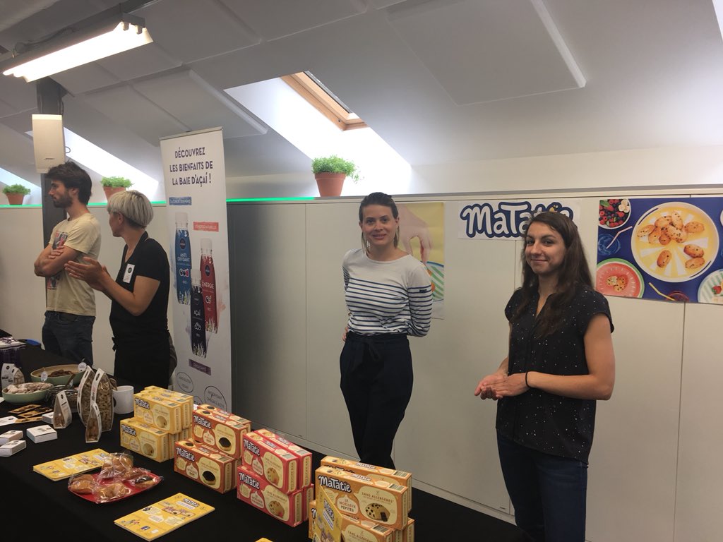 Au lancement <a href="/LaFrenchTech/">La French Tech</a> <a href="/SNCFDev/">SNCF Développement</a> > présentation et dégustation des produits des startup <a href="/BaluchonEns/">Baluchon</a> @NossaFruits @Funky_Veggie <a href="/MinusFarm/">MinusFarm</a> <a href="/MatatieOfficiel/">Matatie</a> <a href="/MatahiJuice/">Matahi</a> #miam #vegan #ESS