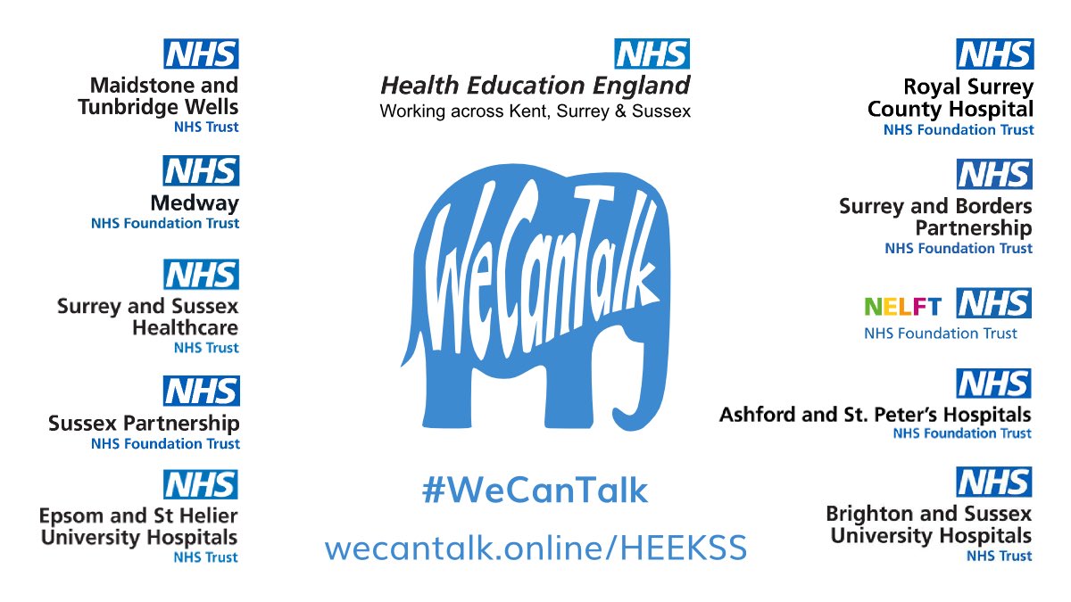 WeCanTalkonline's tweet photo. Our #WeCanTalk acrosss @HEE_KSS expansion includes nine hospital &amp; ten NHS trusts bringing together hospital staff, CAMHS &amp; children &amp; young people to improve knowledge &amp; confidence in supporting #CYP #mentahealth #coproduction

Read more ➡️ https://t.co/T7f98nDGrV https://t.co/cOpu9FY08Z